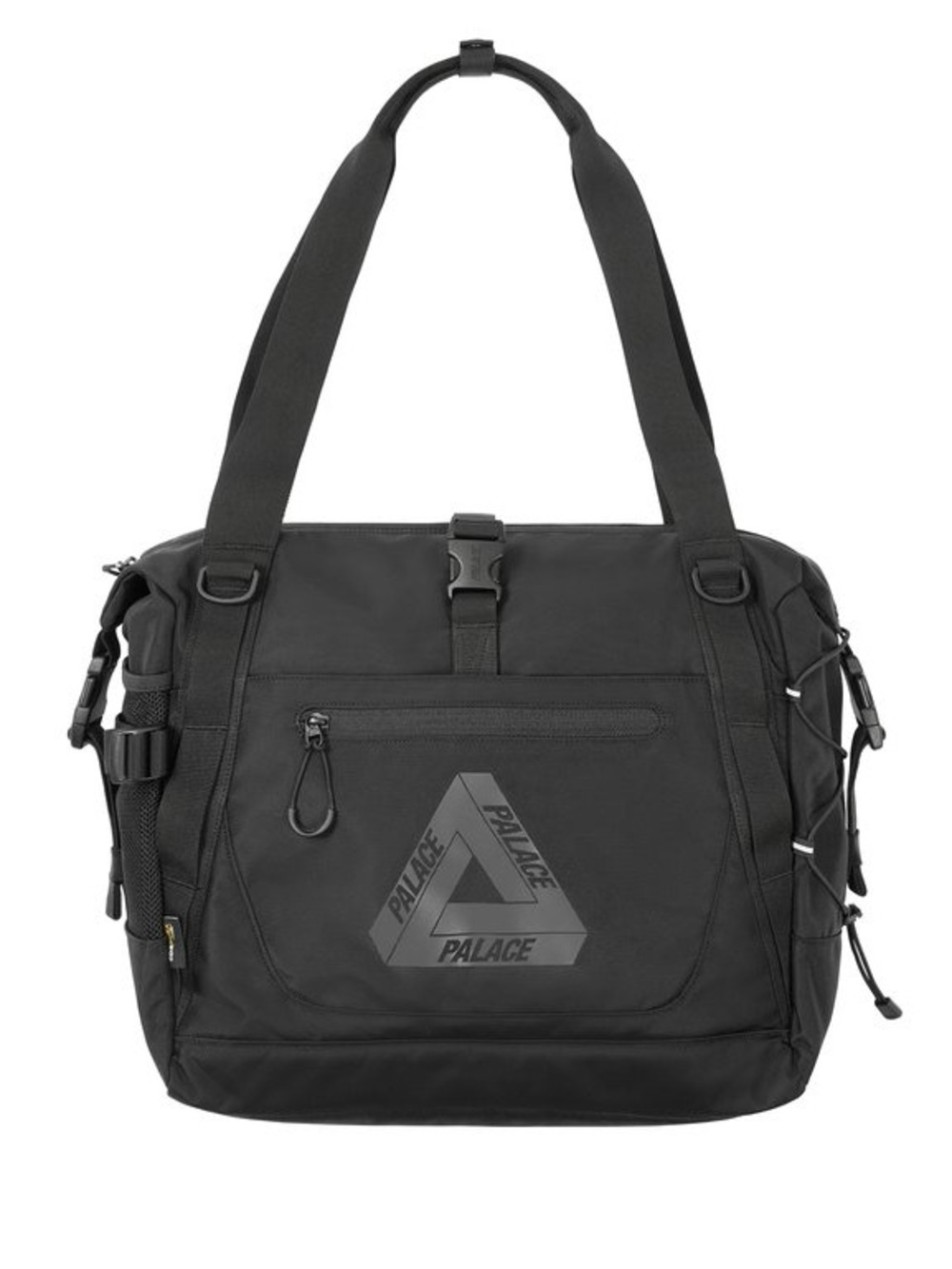 Palace Cordura RS Shoulder Bag Black Graphite Men's SS24 Logo Travel Gym Work